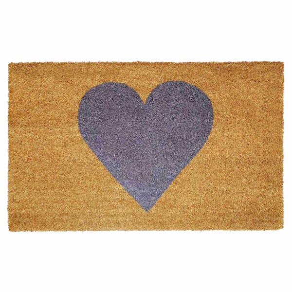 Calloway Mills Entrance Mat, Coir, Natural, Red 106781729 - main